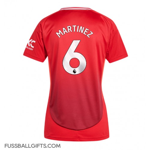 Manchester United Lisandro Martinez #6 Fußballbekleidung Heimtrikot Damen 2024-25 Kurzarm